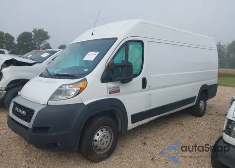 2021 Ram Promaster 3500 Cargo Van High Roof 159 Wb Ext from USA, damaged, VIN 3C6MRVJG3ME551432